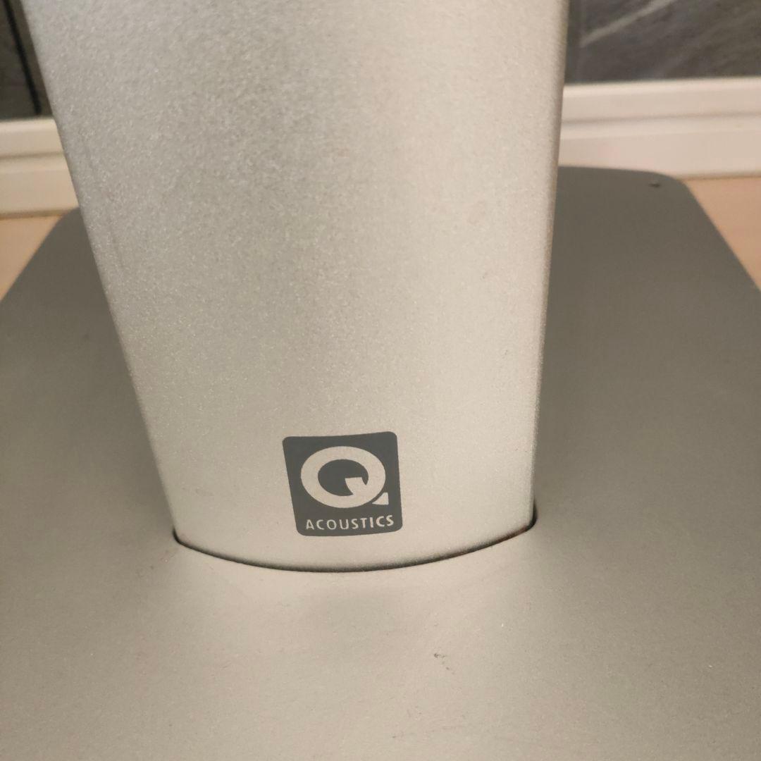 スピーカー 英国メーカー Qアコースティック 専用スタンド付　 ケーブル付