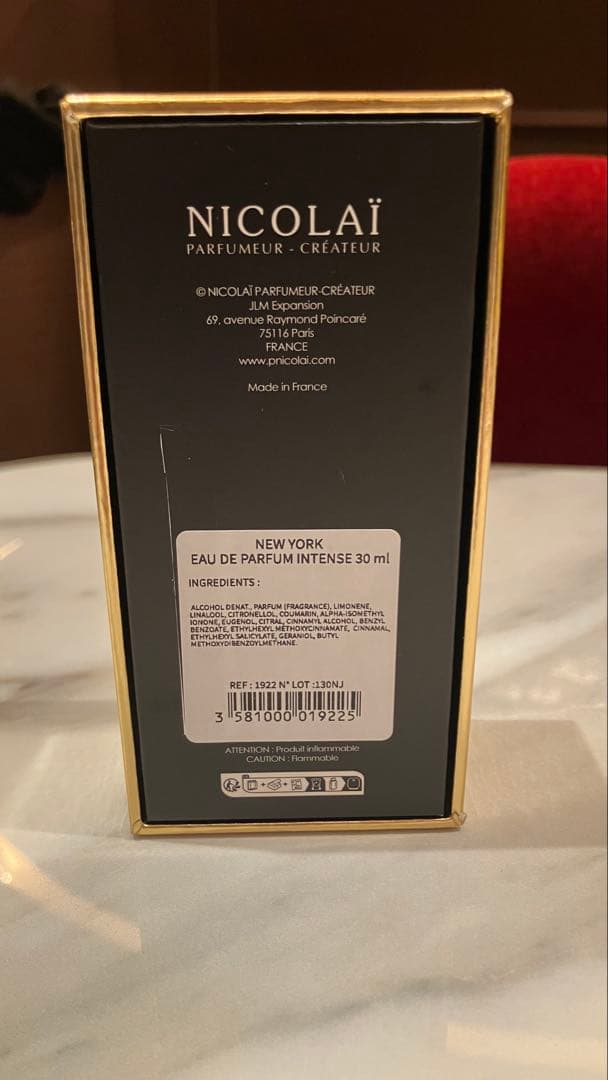 香水(ユニセックス) NICOLAI NEW YORK INTENSE 30ml