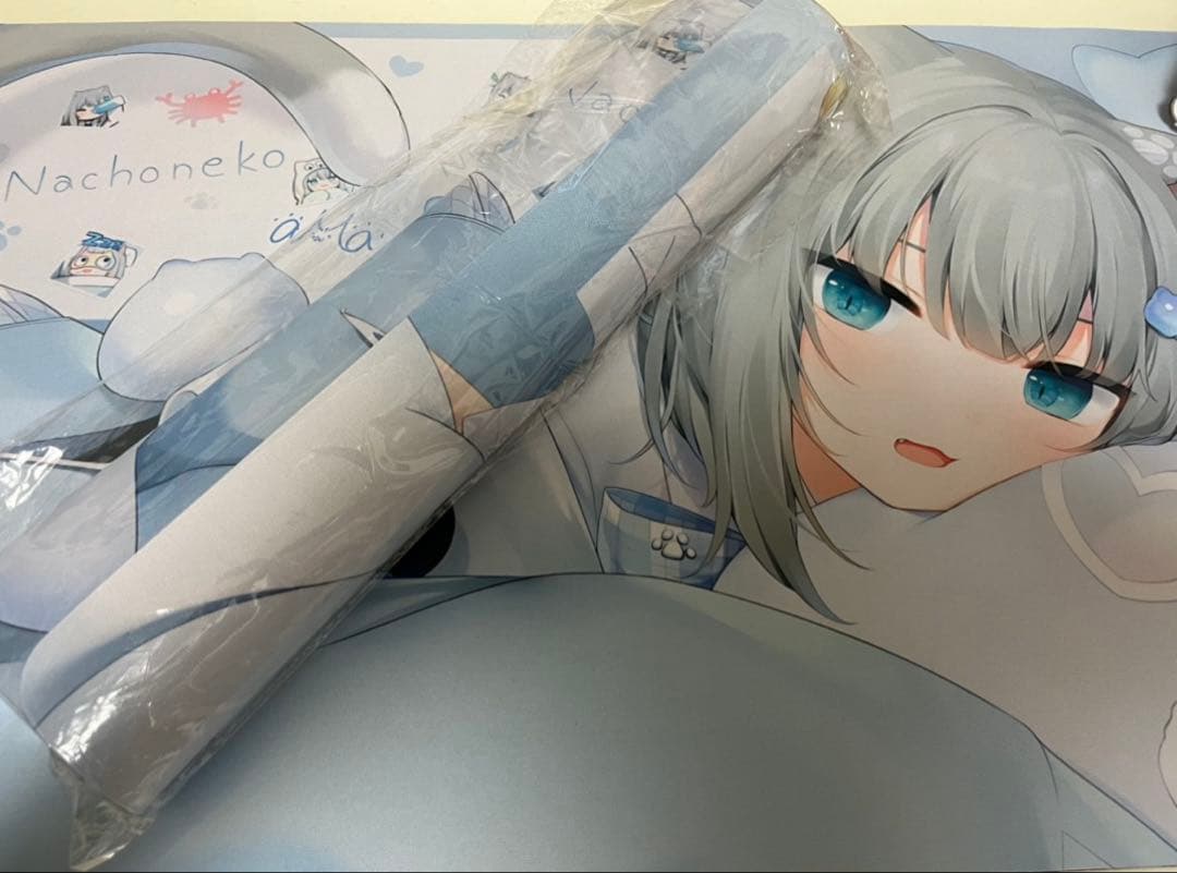 Nachoneko マウスパッド プレイマット ラバーマット　なちょねこ