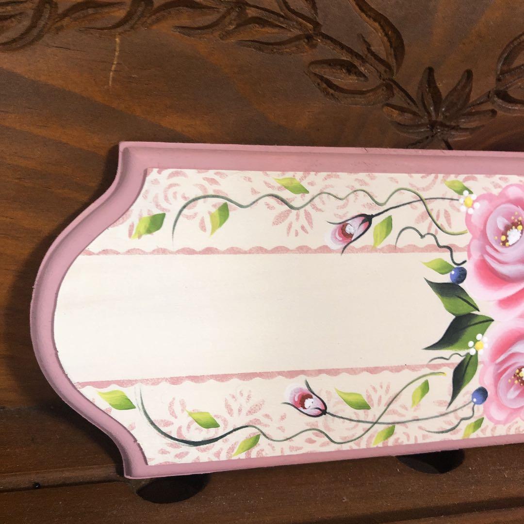 文字入れします♡薔薇のウエルカムボード
