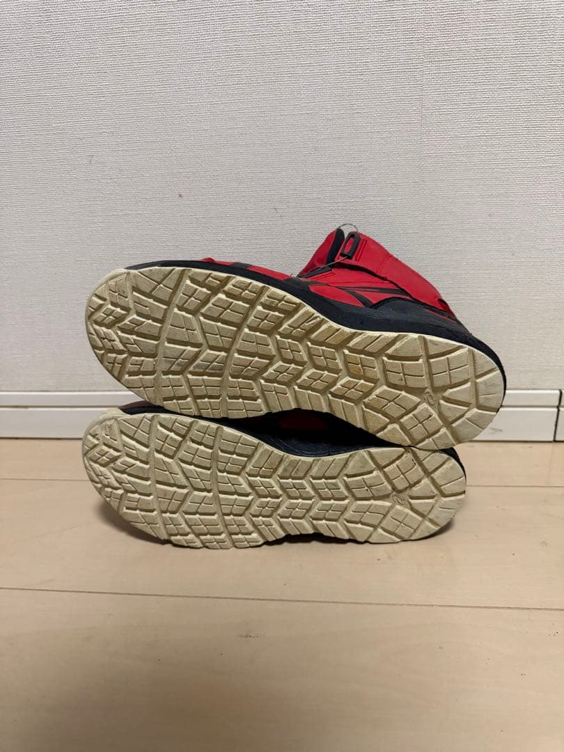 ゆ*う様 asics 安全靴 赤
