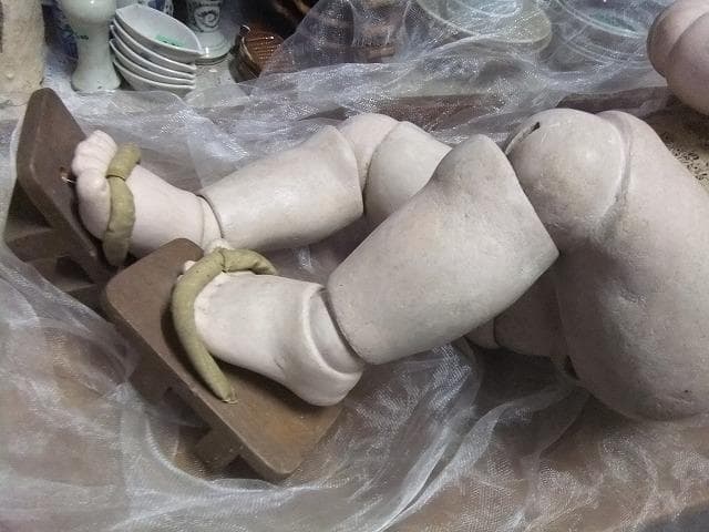 中村寝郎作　人形作家　豚さん　女の子　球体　球体関節DOLL