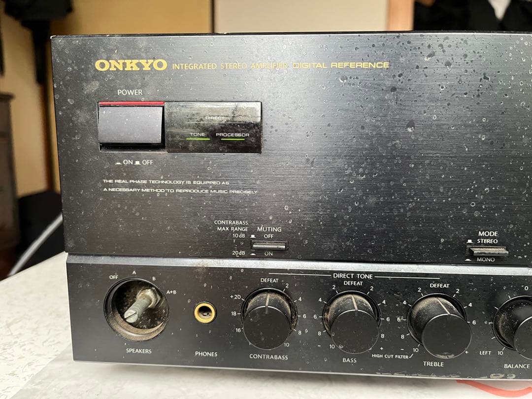 ONKYO Integra A-817EX 統合型ステレオアンプ　ジャンク品