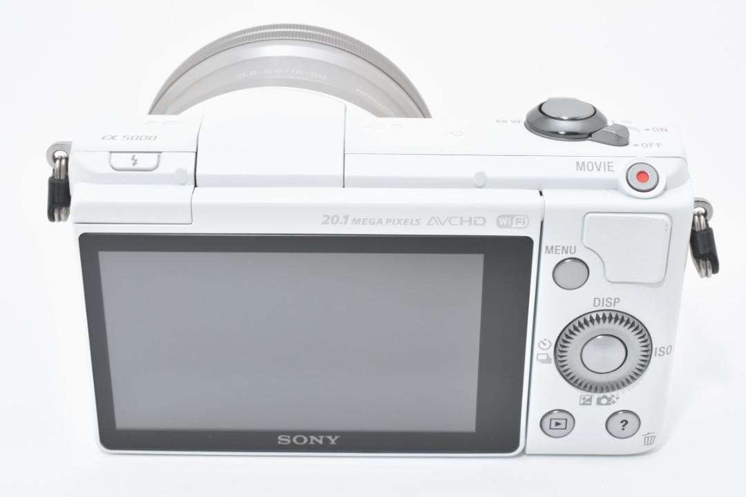 《 ショット極少》　ソニー SONY α5000 ILCE-5000 ホワイト