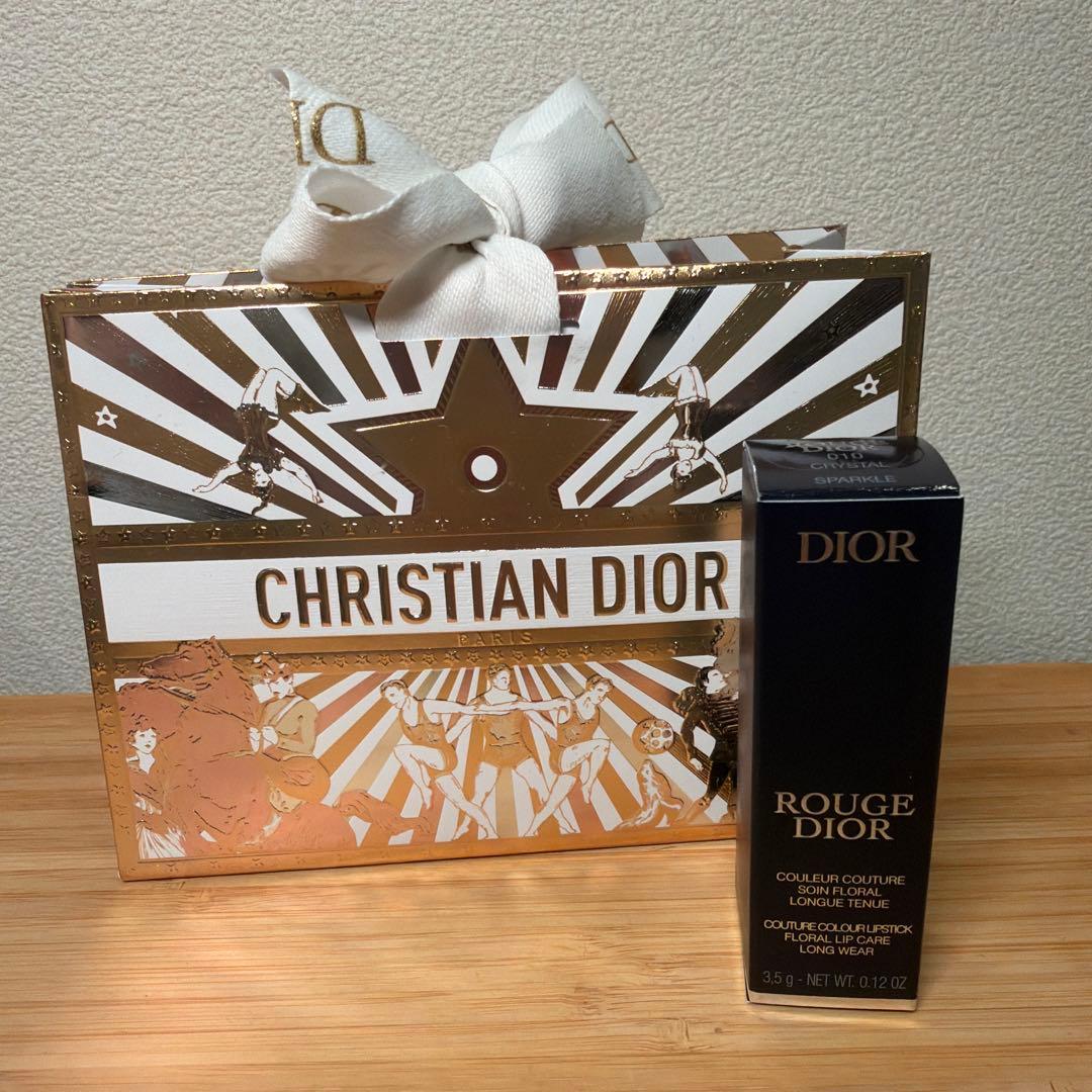 新品未開封 Dior ROUGE DIOR クリスタル スパークル 010