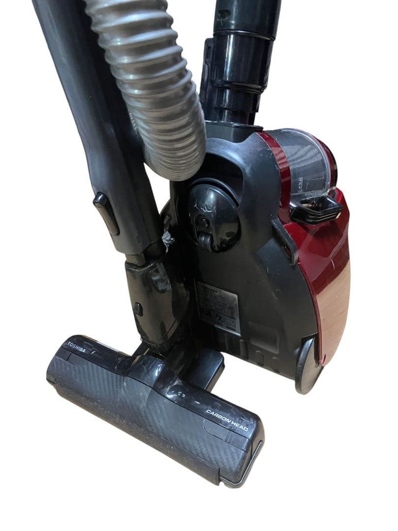 TOSHIBA 東芝　サイクロン掃除機　VC-C6 (R) 17年製　保証付き
