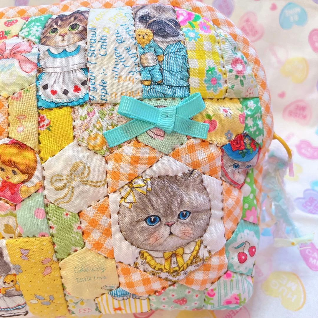 コヤンイサムチョン☆大容量☆パッチワークポーチ ハンドメイド