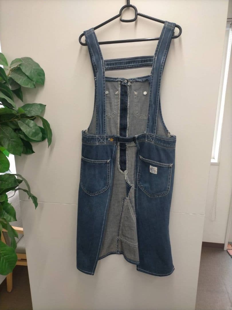 再々値下げ★ハンドメイド★Leeデニムリメイクエプロン