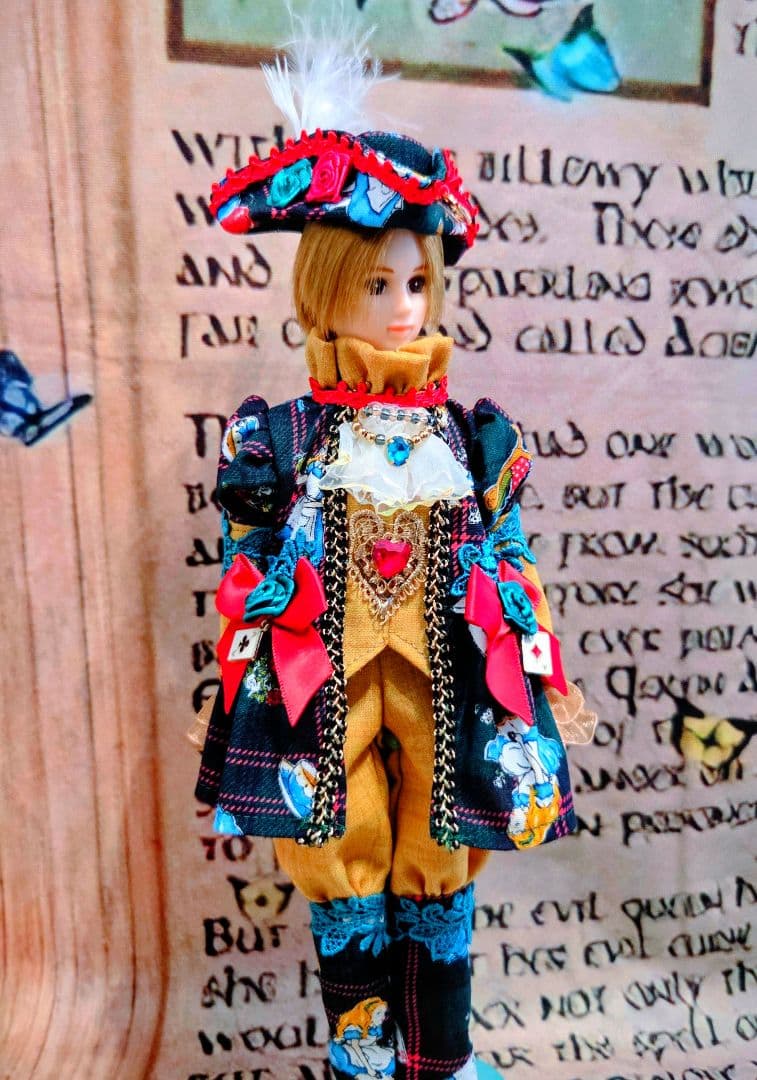 ジェニーちゃん服　ワンダーランドドレスペア