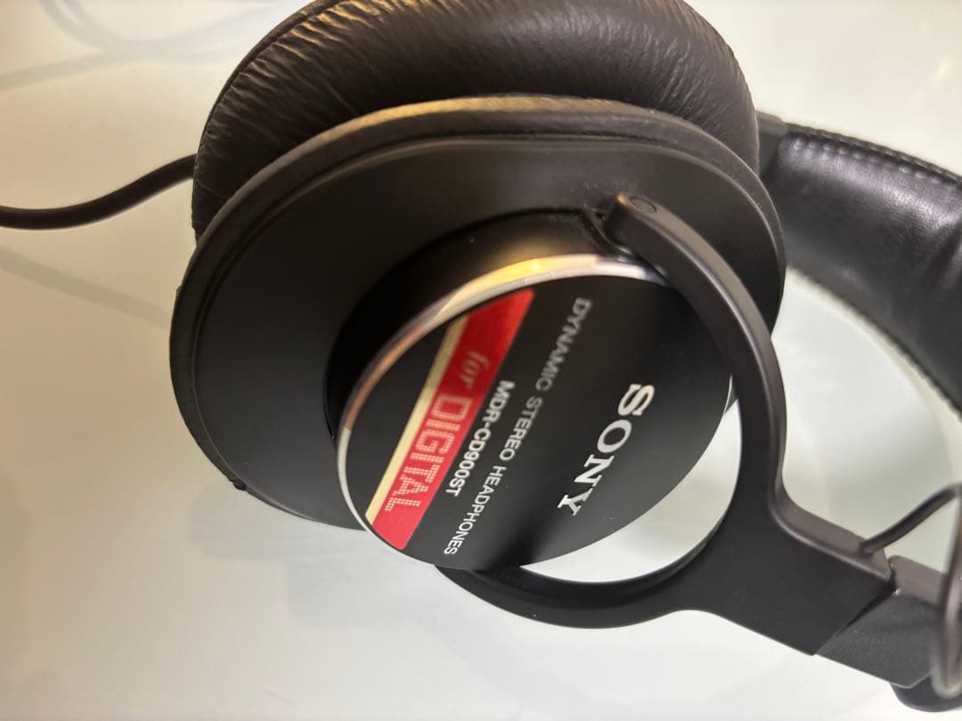 【美品】SONY MDR-CD900ST ダイナミックステレオヘッドフォン