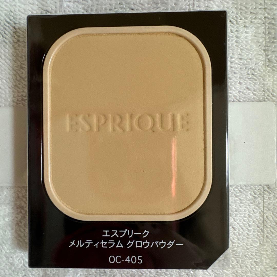 ESPRIQUE メルティセラム グロウパウダー4色 +ケース