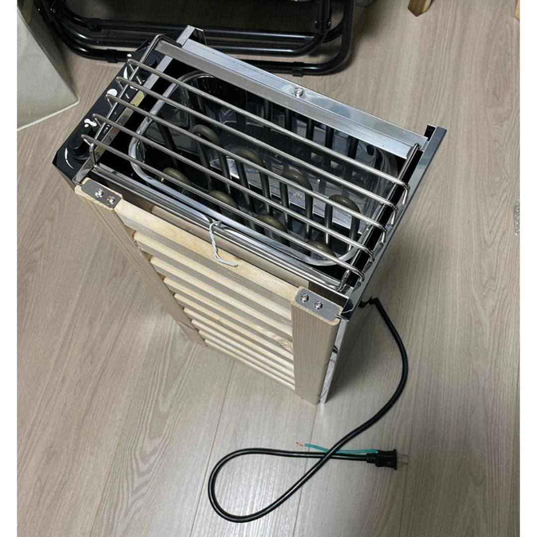電気サウナストーブ ストーン・個室付き お家でサウナ 家庭用サウナ 自宅サウナ