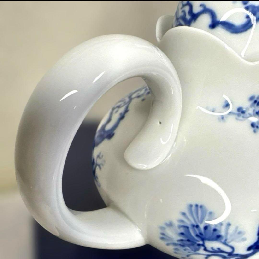 未使用品　マイセン　Meissen ブルーオーキッド　ティーポット