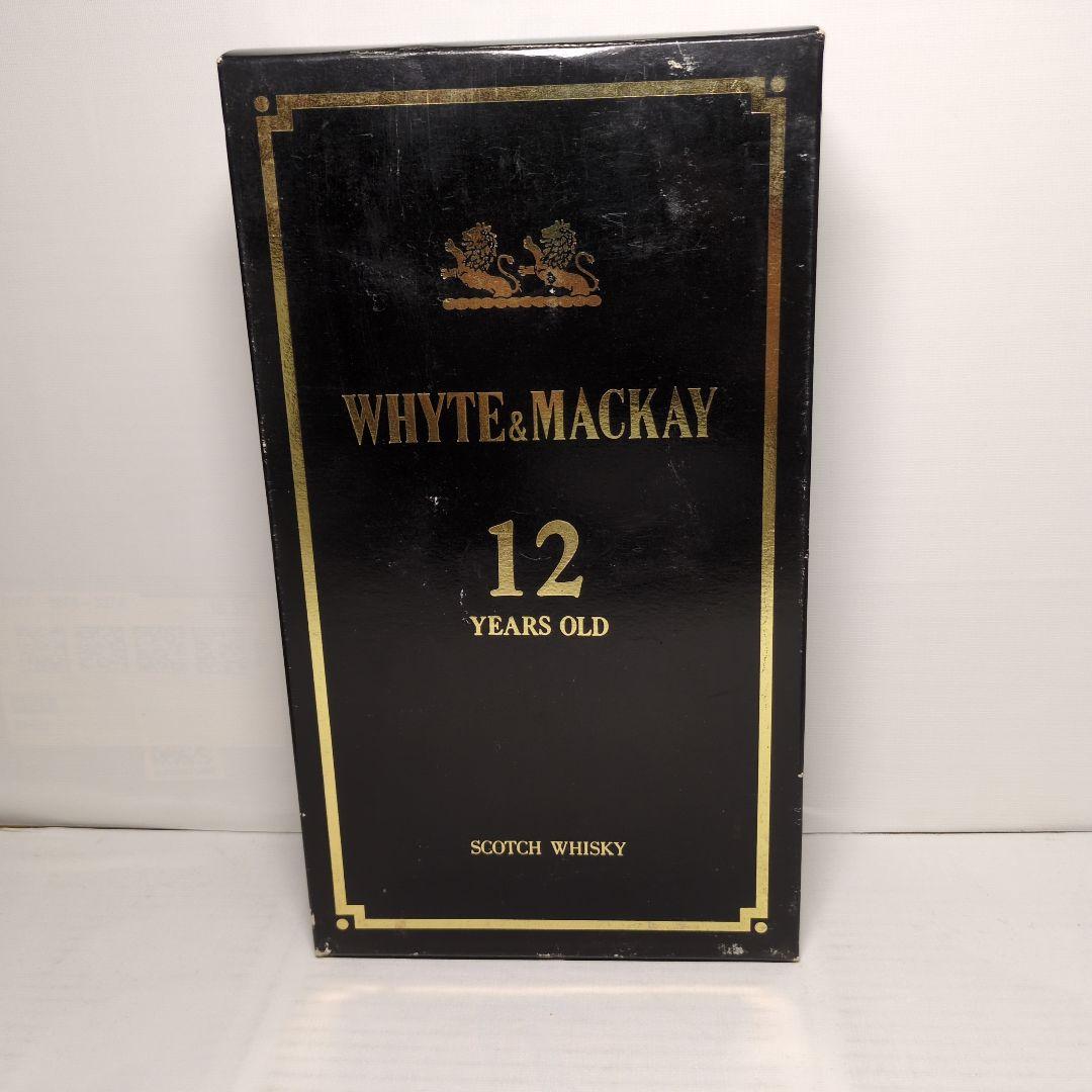WHYTE & MACKAY 12年・18年ウイスキーセット