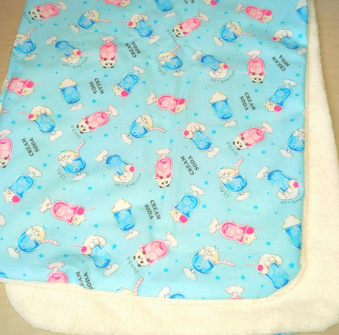 専用❤みかん＊柔ふわ❤ヘアドライタオル♥クリームソーダ…犬くまぱんだ⭐ブルー
