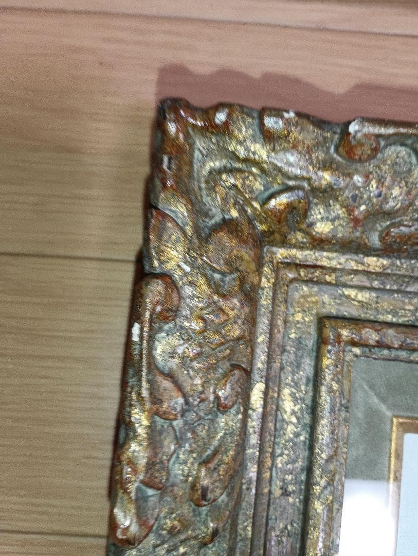 額付き絵画★黄色い花★風水では金運・財運アップ★セール