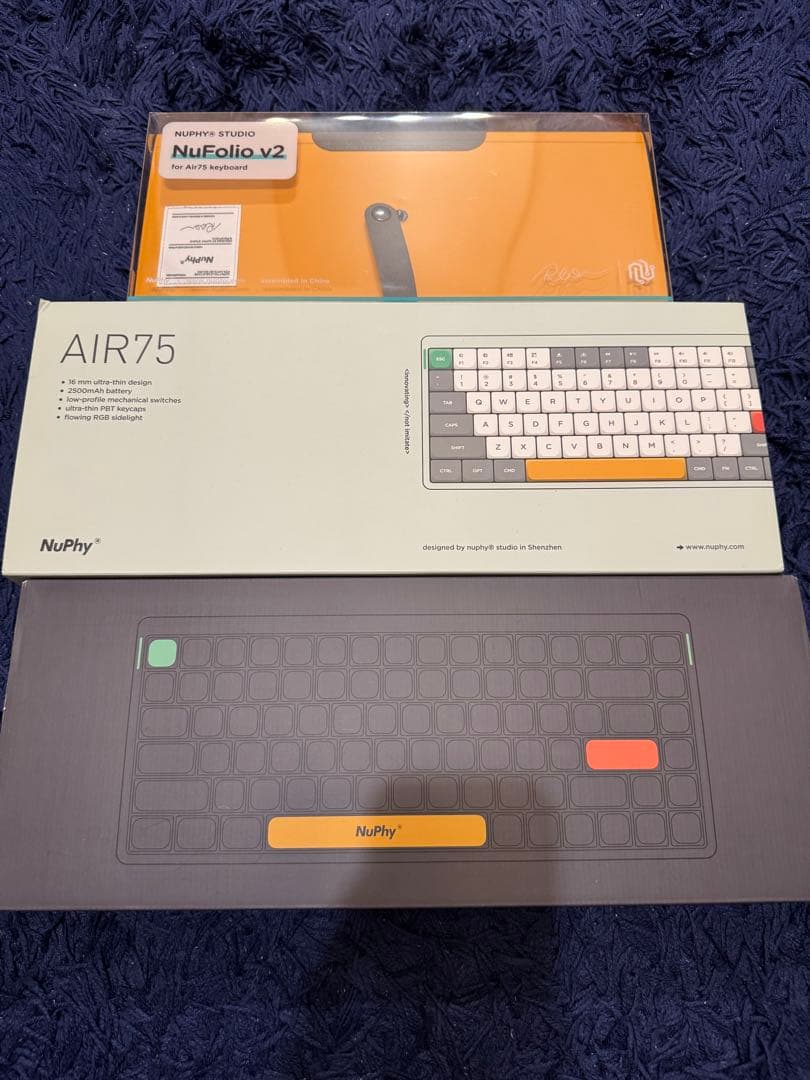 NuPhy AIR75 ワイヤレスキーボード