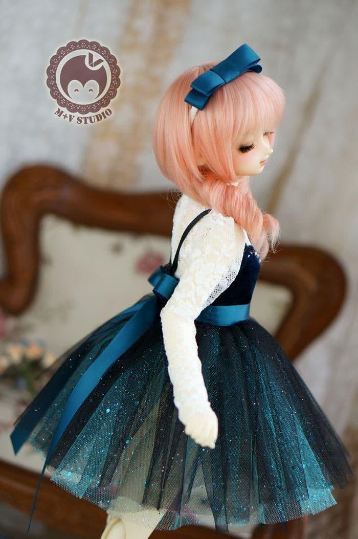 H70 BJD 1/3 ドール 衣装　ワンピース　衣装のみ　ハンドメイド