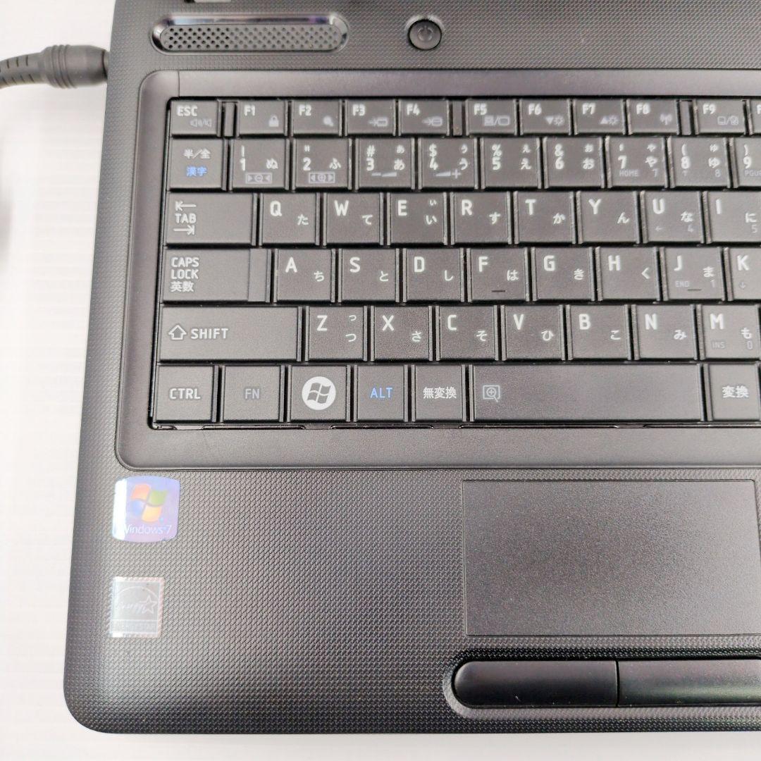 TOSHIBA 14型ノートPC 小型軽量 黒ノートパソコン すぐ使える g48