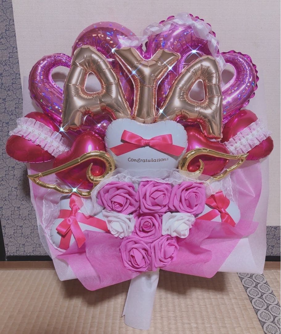 にョ　次回発送3/9 バルーン　卒業ブーケ　バルーンギフト　生誕祭　卒業式