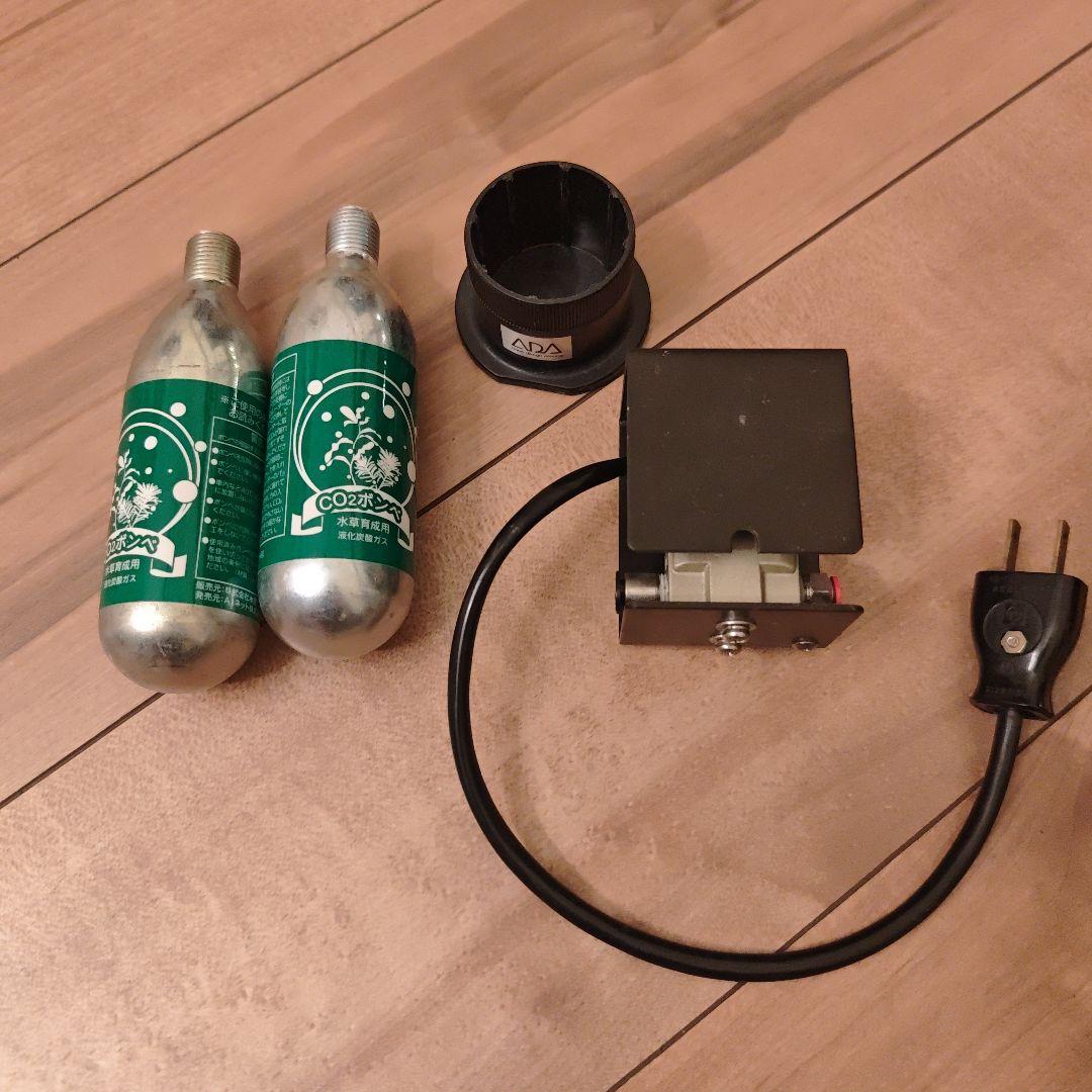 ADA CO2 レギュレーター 変換アダプター 電磁弁 CO2ボンベ