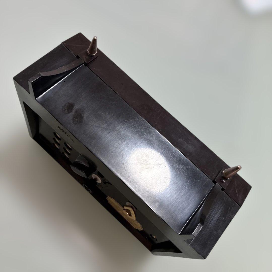 Rythmic Clock レトロ2石手巻き時計　タイマー付き　超美品