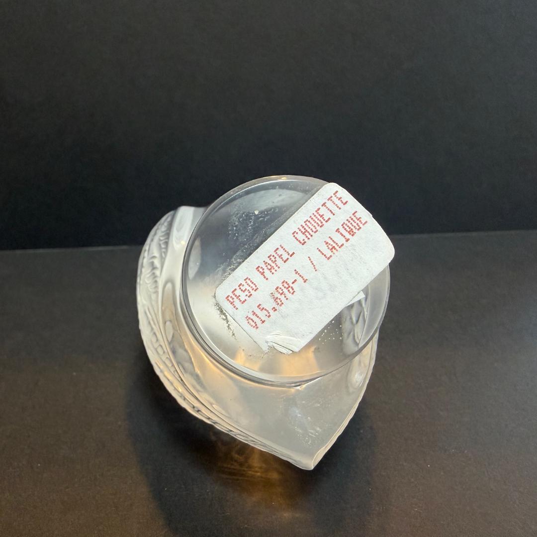 LALIQUE フクロウ クリスタルガラス 1181500