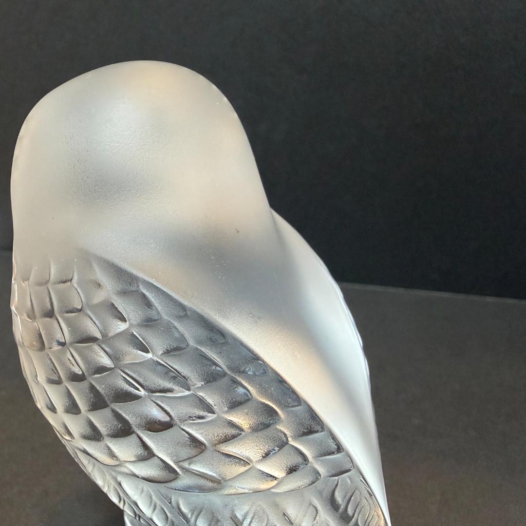 LALIQUE フクロウ クリスタルガラス 1181500