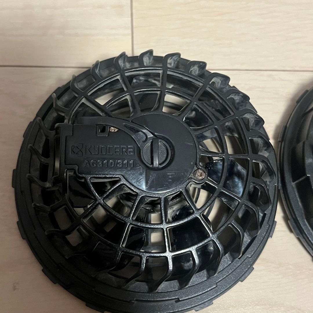 AIRCRAFT BURTLE 17V 空調服用冷却ファンセット バートル