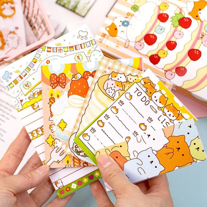 ミニギフトボックス メモ ステッカー ピンク