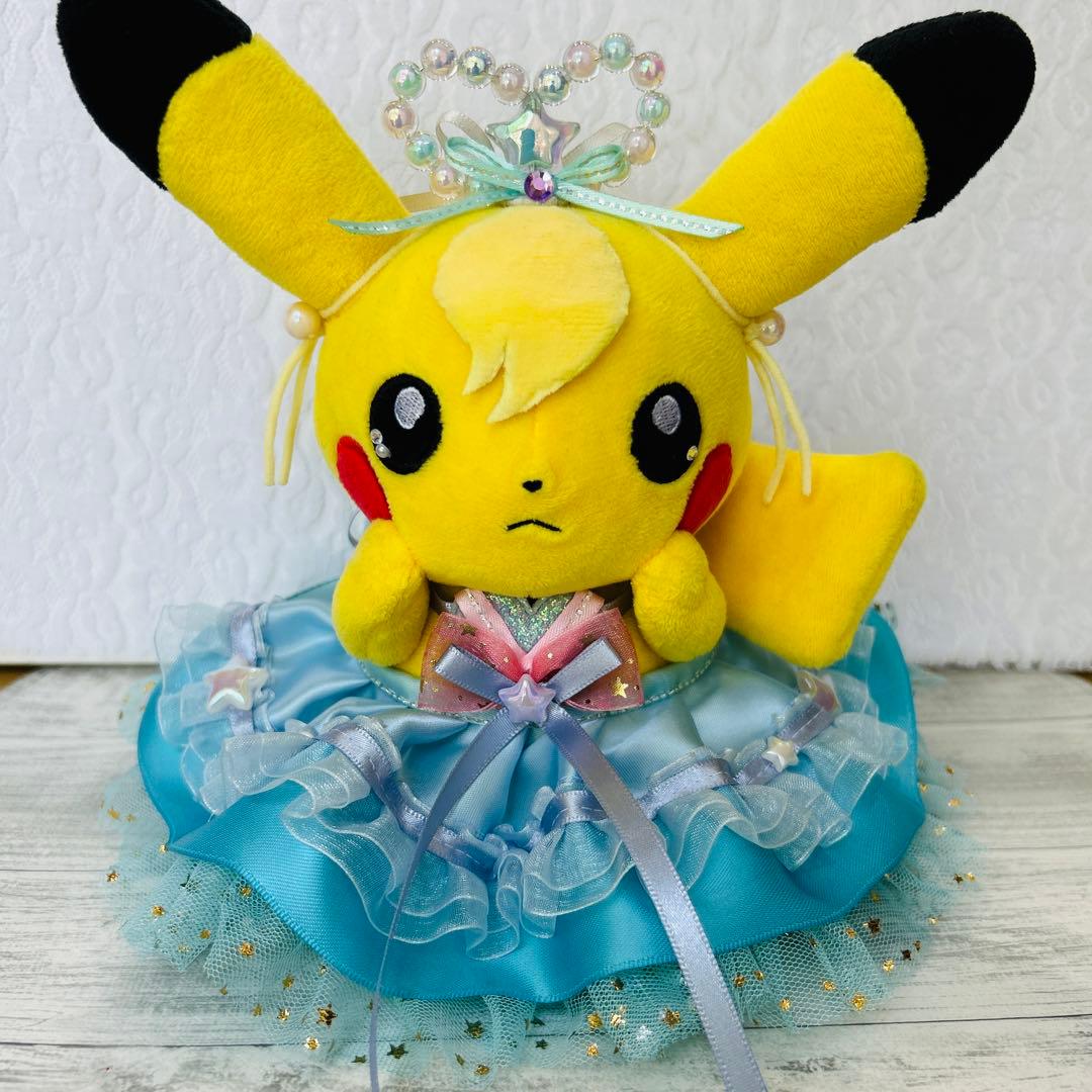 nana♡商品 マイピカチュウ用　ハンドメイドコスチューム　七夕ドレス