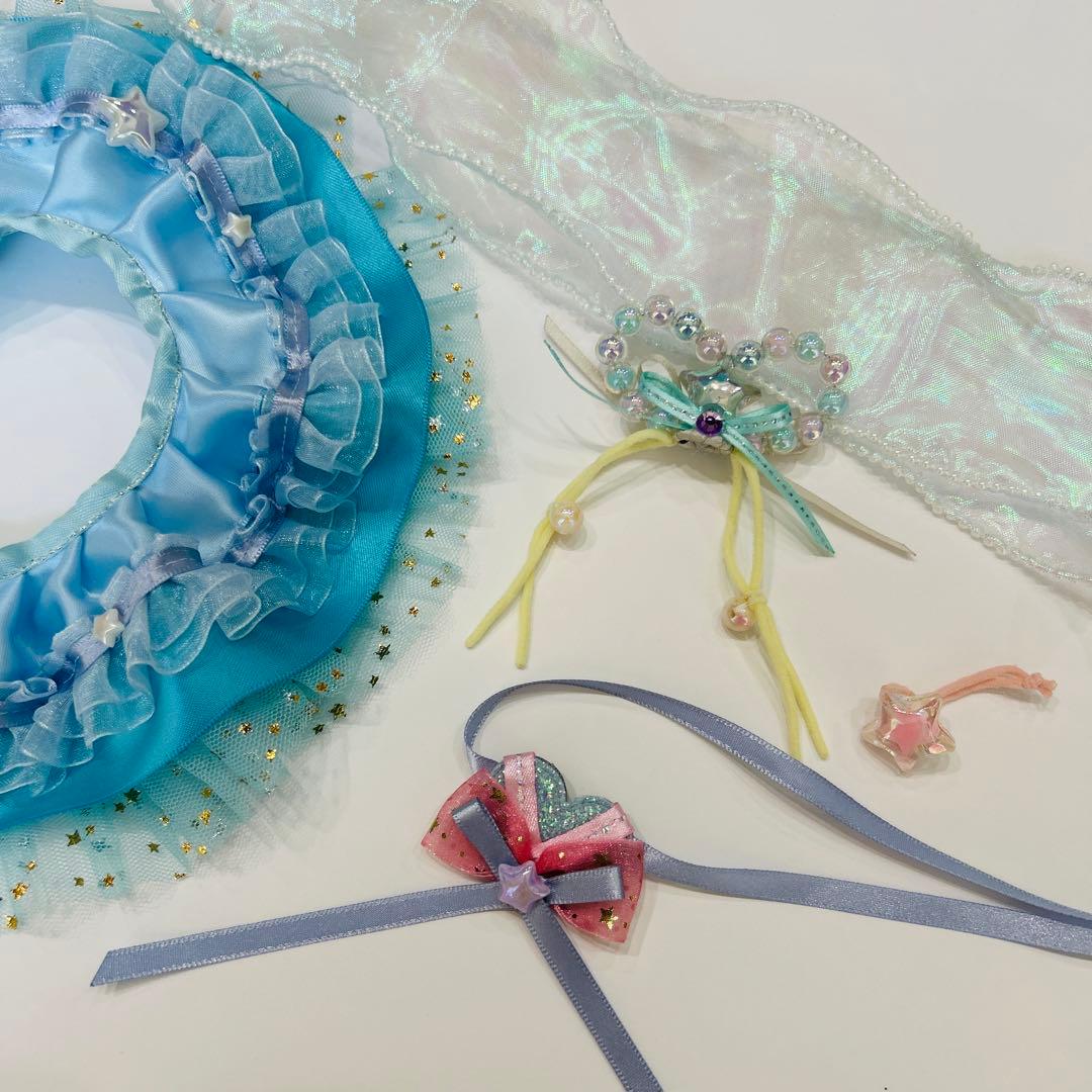 nana♡商品 マイピカチュウ用　ハンドメイドコスチューム　七夕ドレス