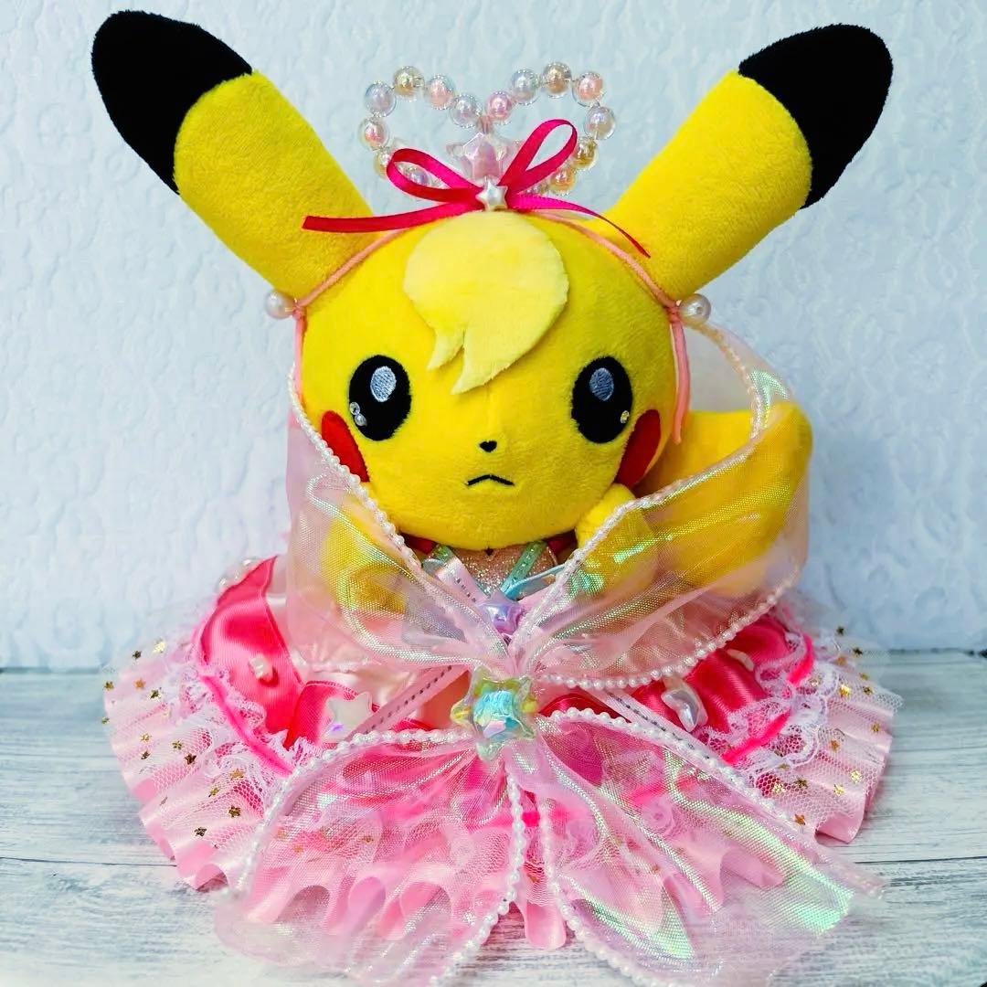 nana♡商品 マイピカチュウ用　ハンドメイドコスチューム　七夕ドレス