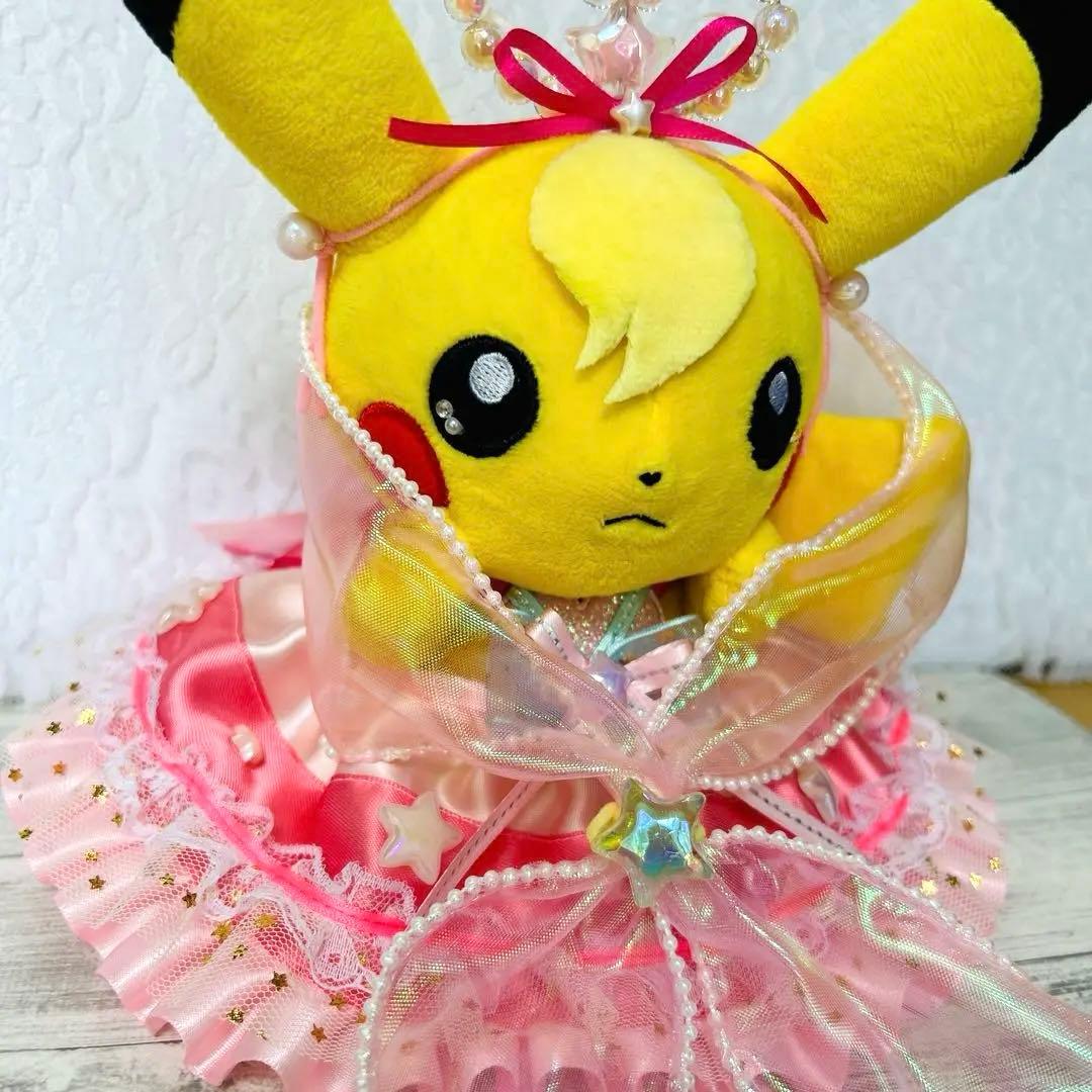 nana♡商品 マイピカチュウ用　ハンドメイドコスチューム　七夕ドレス