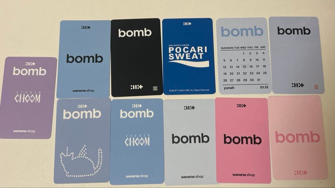 ILLIT BOMB ユナ トレカ まとめ売り