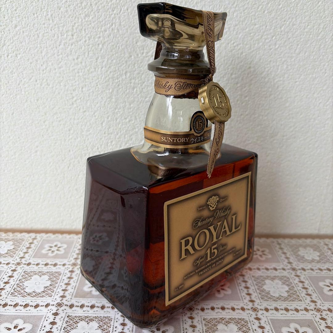 未開封　サントリーローヤル 15年 ゴールドラベル750ml 、いいちこ セット