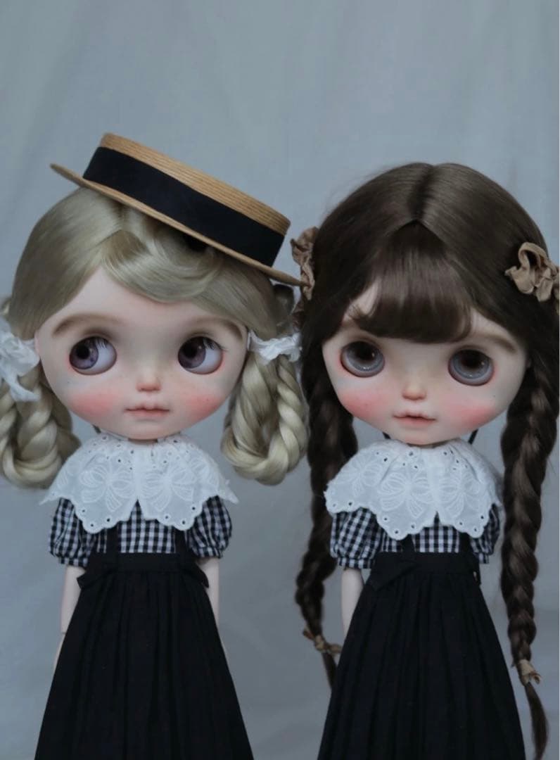 カスタムブライス 海外作家様 柔らかい ナチュラルメイク ふんわり 優しい ①