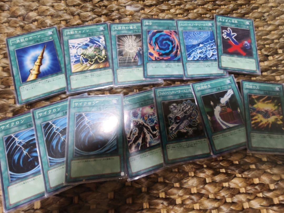 当時のデッキ解体品　遊戯王OCG モンスターカードセット
