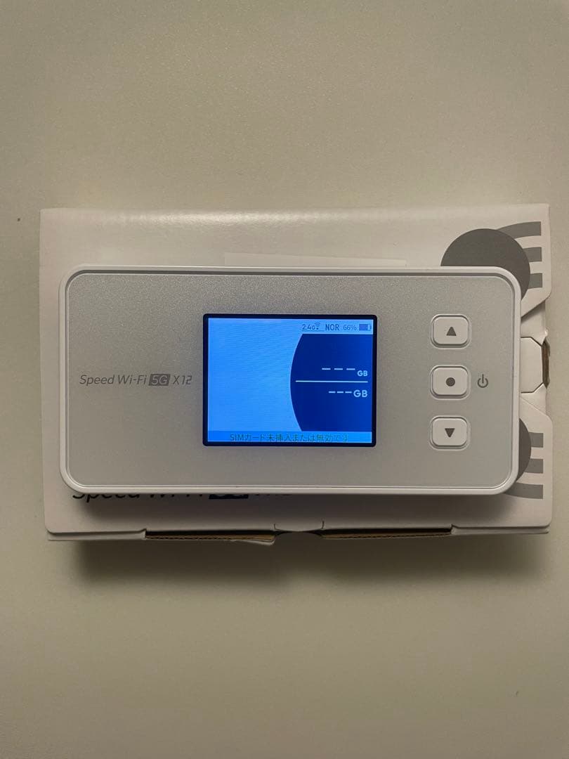 Speed Wi-Fi 5G X12 WiMAXモバイルWi-Fi