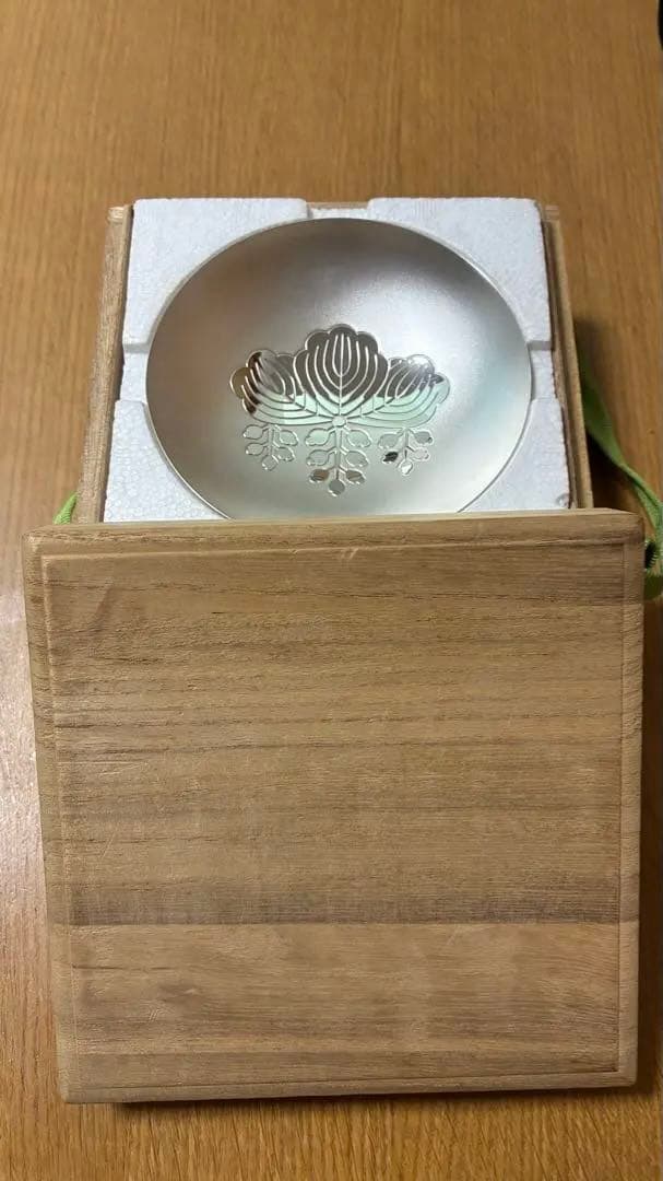 /純銀 銀盃 139g内閣総理大臣 贈 銀製品 SILVER/