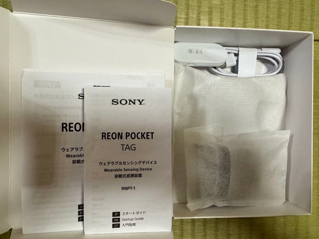 SONY REON POCKET 5 ネッククーラー　冬場はホット