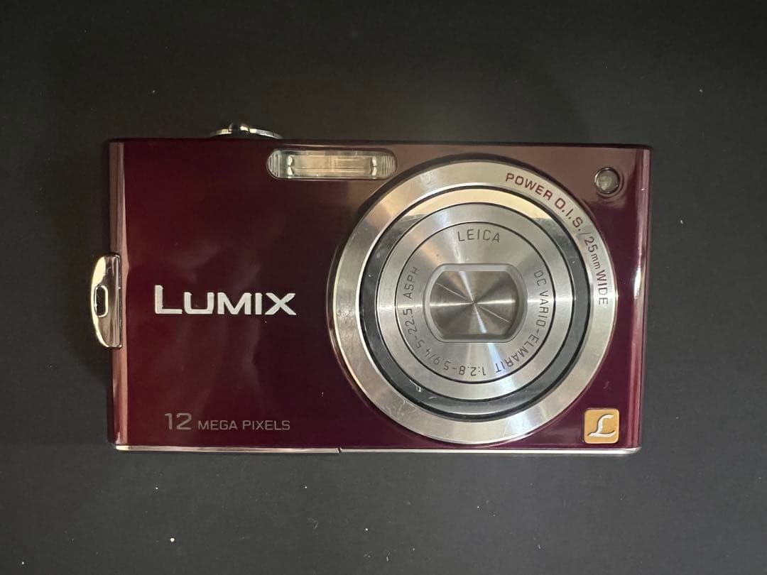 デジタルカメラ パープル Panasonic FX60 ☆動作確認済み