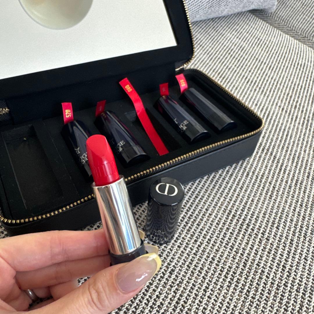 Dior リップセット ミラー付きケース 5本セット