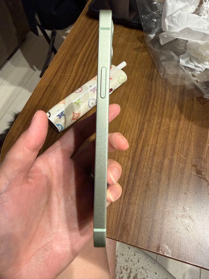 Apple iPhone 12 ミントグリーン 画面割れ