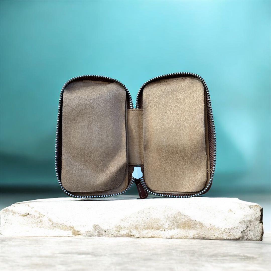 ル*ま様 Galen Leather Co. ハンドメイド筆箱 ブラウン