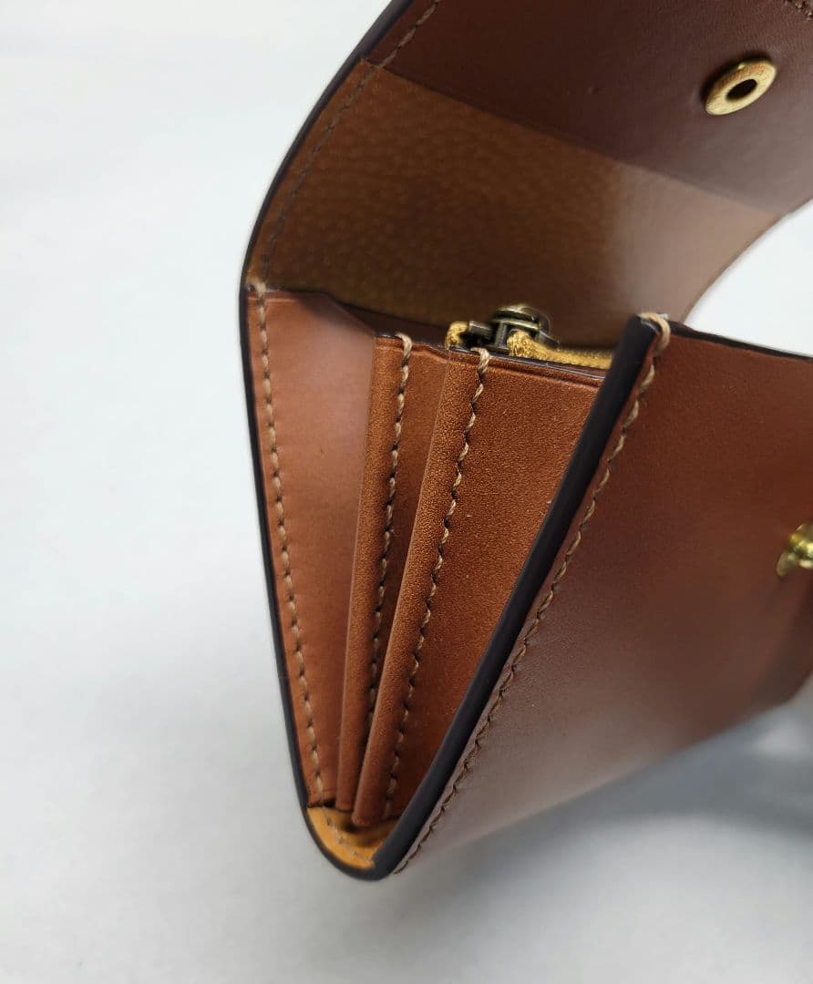 小銭入れ　ケース　財布　ハンドメイド　ハーフウォレット　コンパクト財布