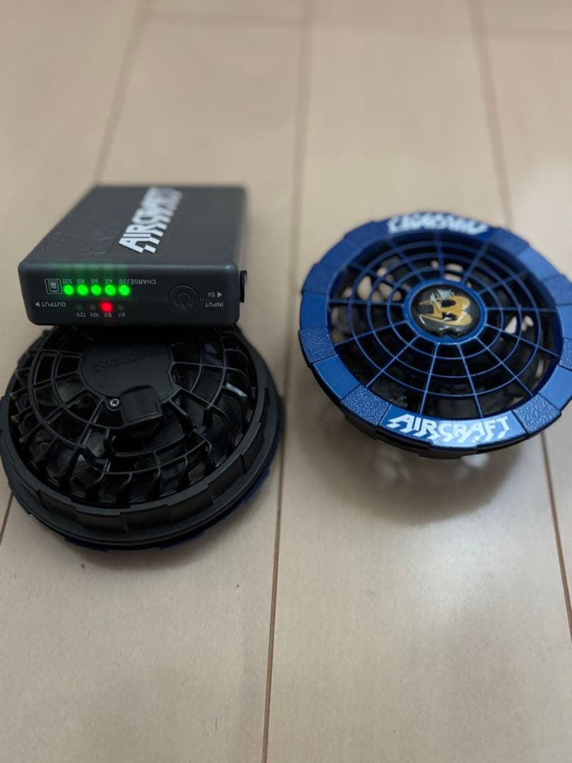 BURTLE 空調服 ファン付き Lサイズ フルセット