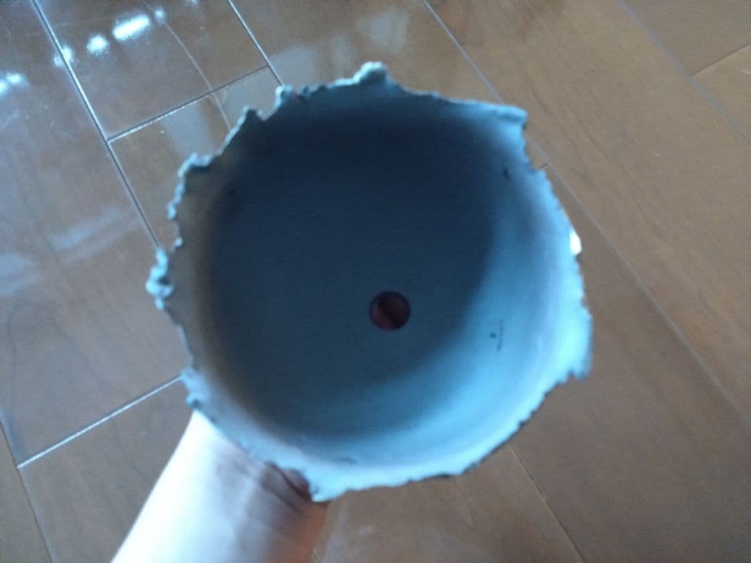 Takero 手作り 黒い陶器ボウル　ちぎりボール　タケロウポット