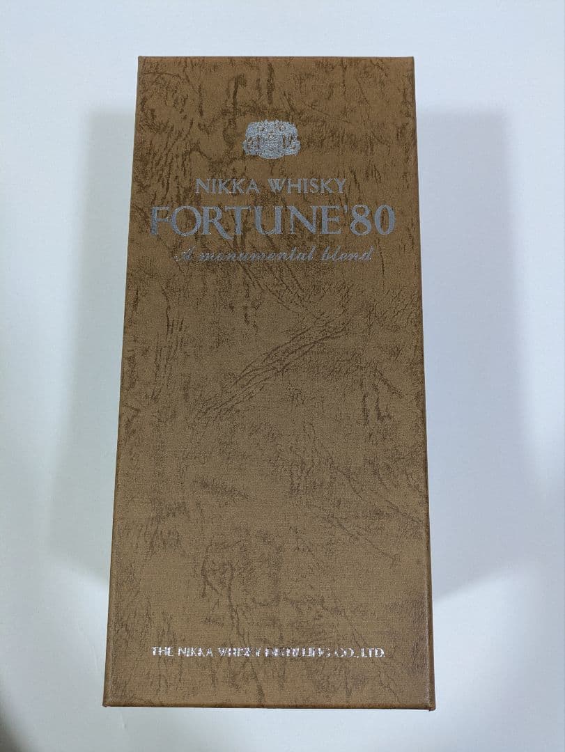 【未開栓・箱付き】ニッカ ウイスキー フォーチュン '80 創業50周年記念