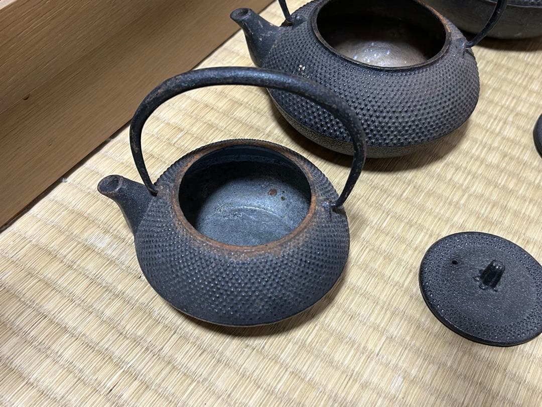 計3点　南部鉄瓶/南部鉄器/他　鉄瓶